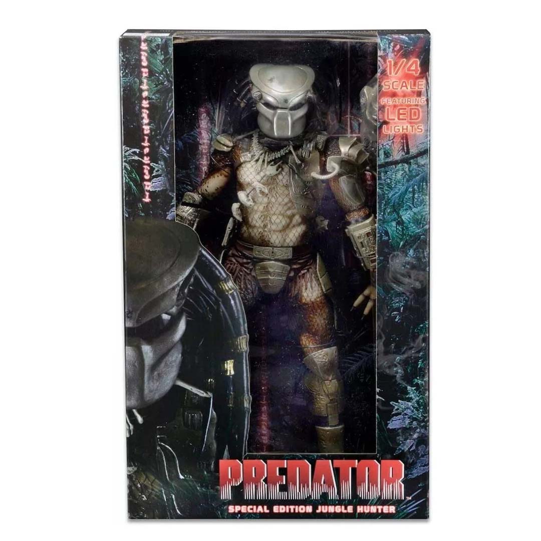 NECA – Predator (1987) – Jungle Hunter 1/4 Scale Action Figure with LED Lights