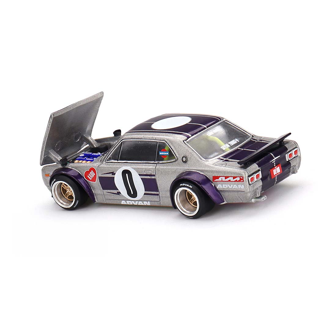 Mini GT 1/64 Nissan Skyline GT-R 2000GT-R (KPGC10) Kaido Works V1 Diecast Scale Model Car