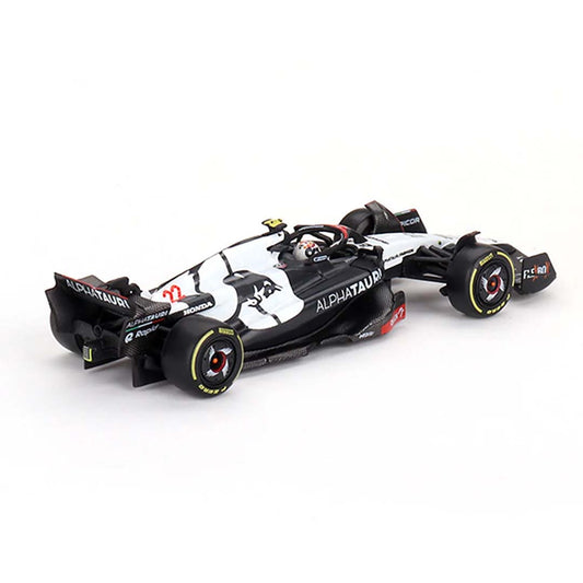 Mini GT 1/64 AlphaTauri AT04 #22 Yuki Tsunoda – 2023 F1 Australian GP Diecast Scale Model Car