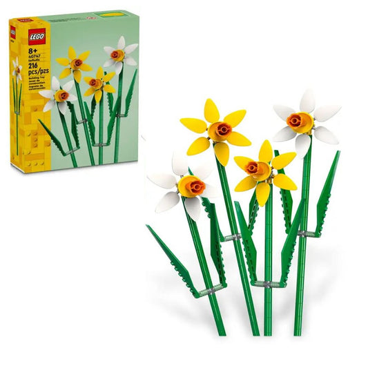 LEGO 40747 Daffodils Flowers – Floral Building Set for Ages 8+
