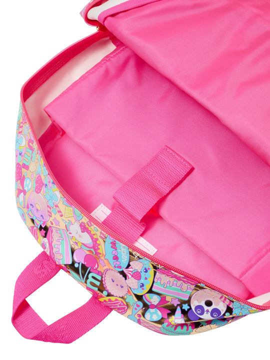 Smiggle School Bag : Gold Flip Sequin 20 Birthday Colorful & Stylish 16 Inch Backpack for Kids