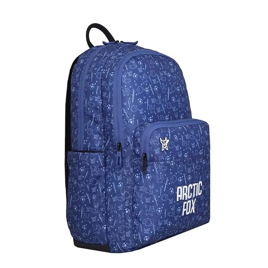 Arctic Fox School Bags Cuba Black 21L School Backpack – Stylish & Durable for Boys & Girls