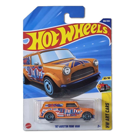 HOT WHEELs HW Art Cars 67 Austin Mini Van