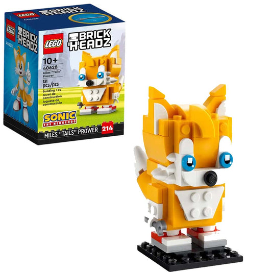 LEGO 40628 Miles "Tails" Prower – Buildable Sonic the Hedgehog Sidekick Figure
