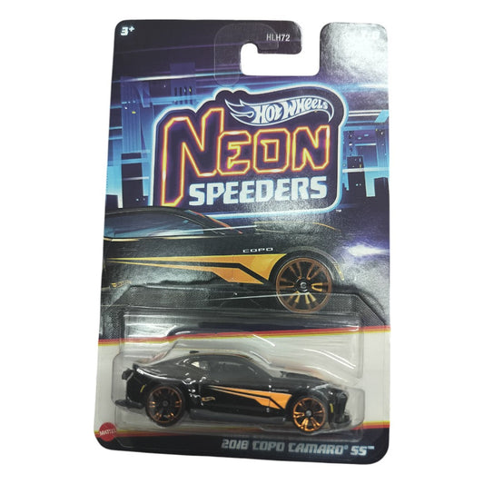 Hot Wheels 2018 COPO CAMARO SS Neon Speeders 1:64 Scale Die-Cast Vehicle