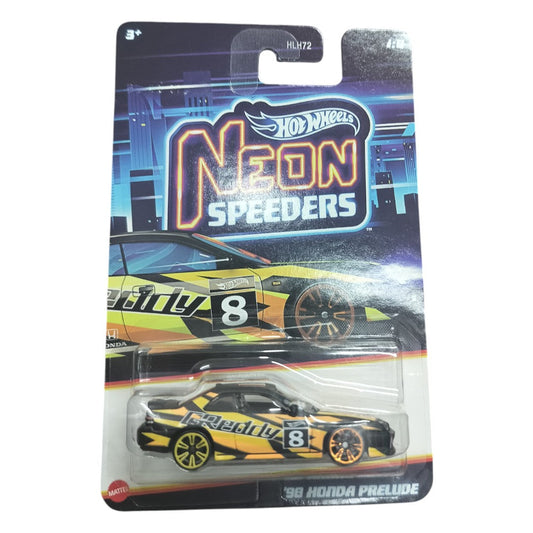 Hot Wheels 98 HONDA PRELUDE Neon Speeders 1:64 Scale Die-Cast Vehicle