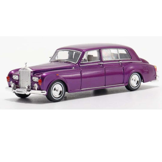 DOT x DCM 1/64 Scale Rolls-Royce Phantom VI Purple – Premium Diecast Car Model Collectible