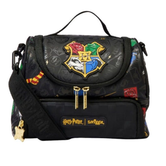 Smiggle Harry Potter Double Decker 7 Inch Lunch Bag for Kids – colorful and magical design


