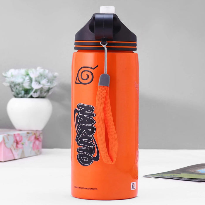 Striders Naruto Printed Stainless Steel Sipper Bottle - 700Ml