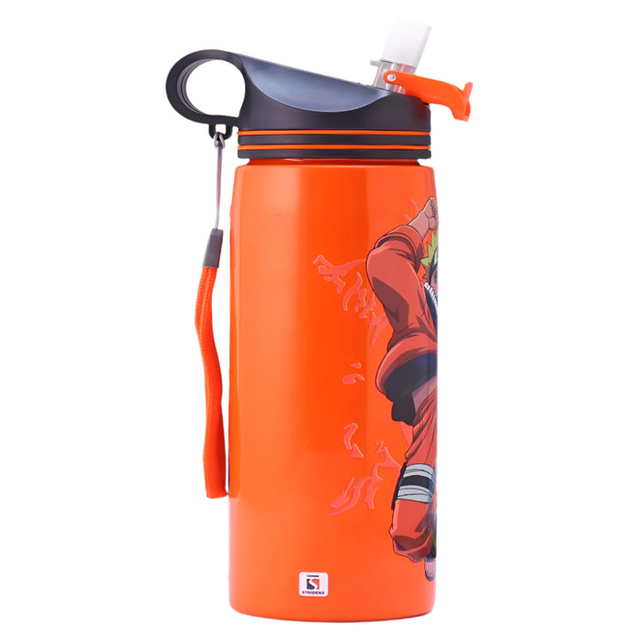Striders Naruto Printed Stainless Steel Sipper Bottle - 700Ml