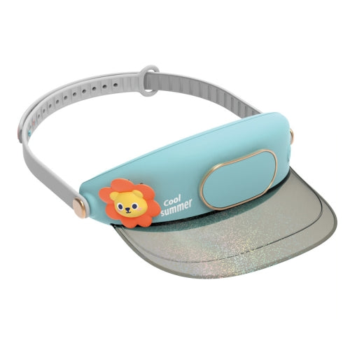 Bladeless Fan Hat – Cool, Cute & USB Powered - Sun Lion
