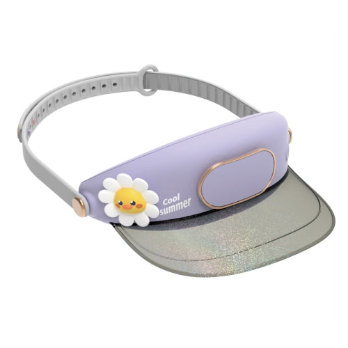 Bladeless Fan Hat – Cool, Cute & USB Powered  - Flower Duck