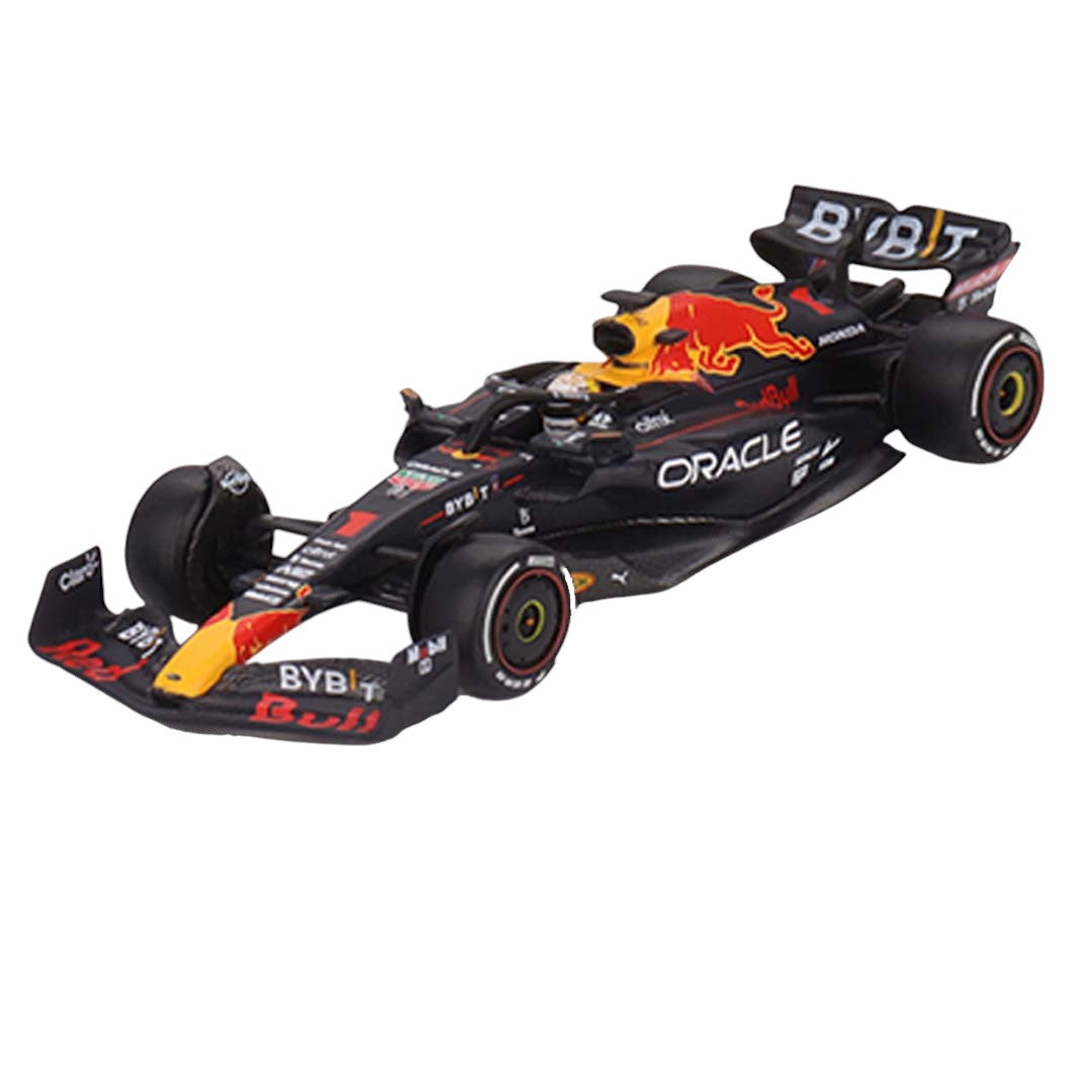 MINI GT Oracle Red Bull Racing RB18 #1   Max Verstappen  2022 Abu Dhabi Grand Prix  Winner