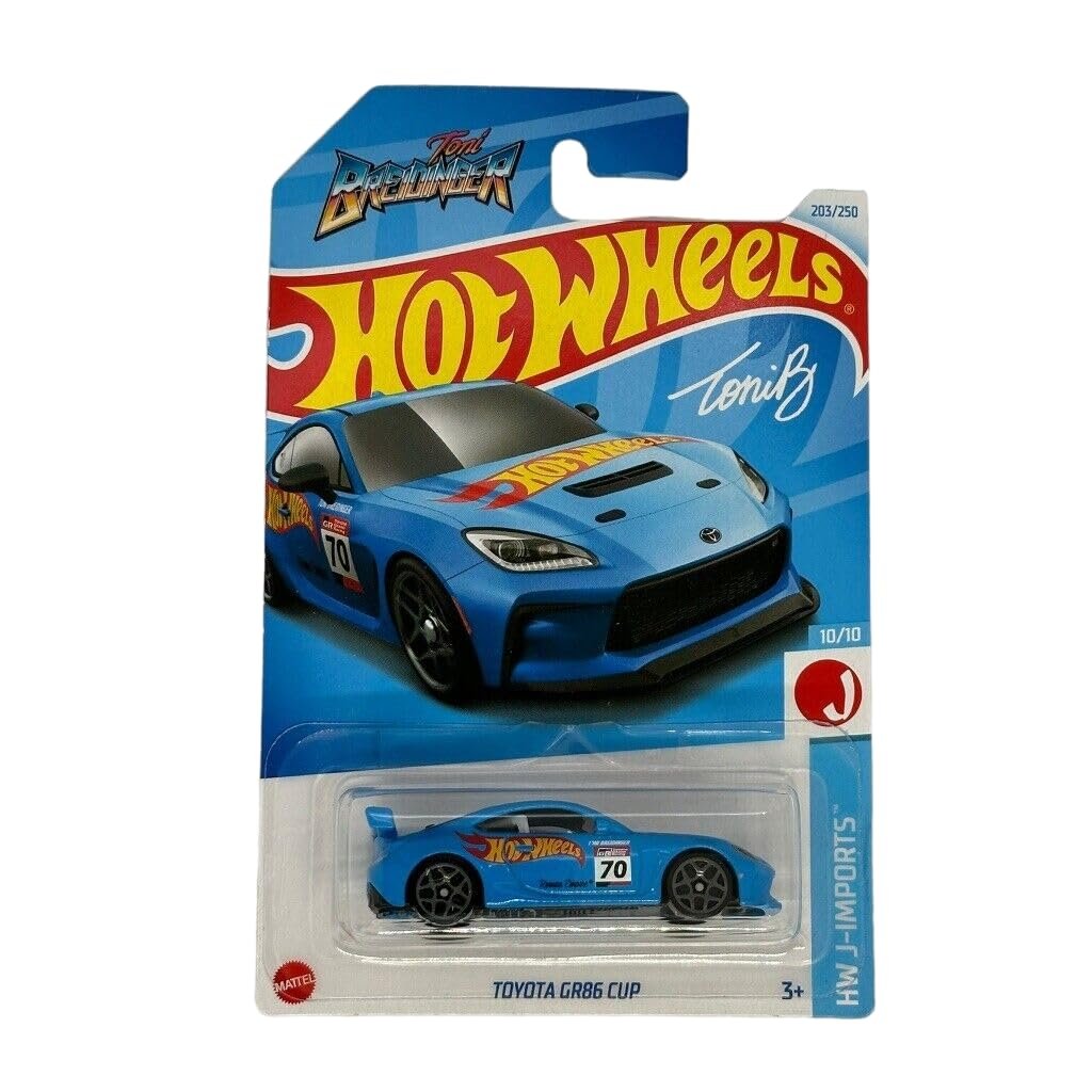 Hot Wheels 2024 Toyota GR86 Cup HW J Imports Ages 3 and Up (Blue)