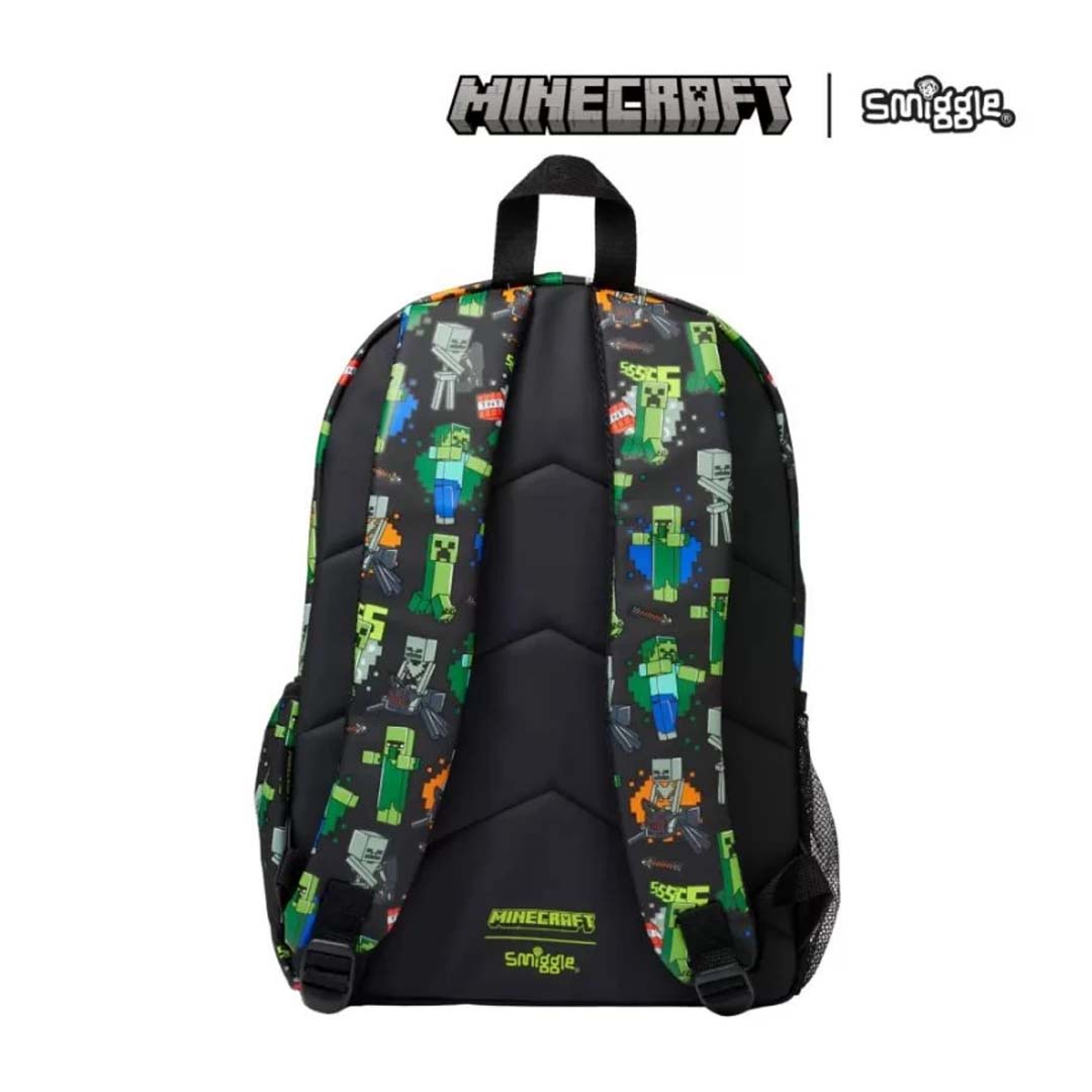 Smiggle Minecraft Classic Backpack (42cm) – Perfect for School & Adventure