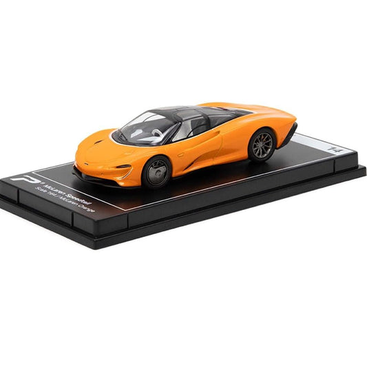 PosterCars 1:64 McLaren Speedtail – McLaren Orange | Hypercar League Collection No.14 Diecast Model