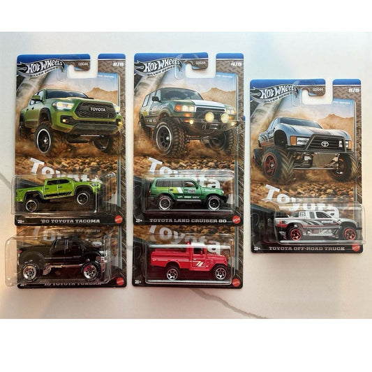 Hot Wheels Silver Series GDG44-954N – Diecast & Toy Trucks Pack of 5 Cars