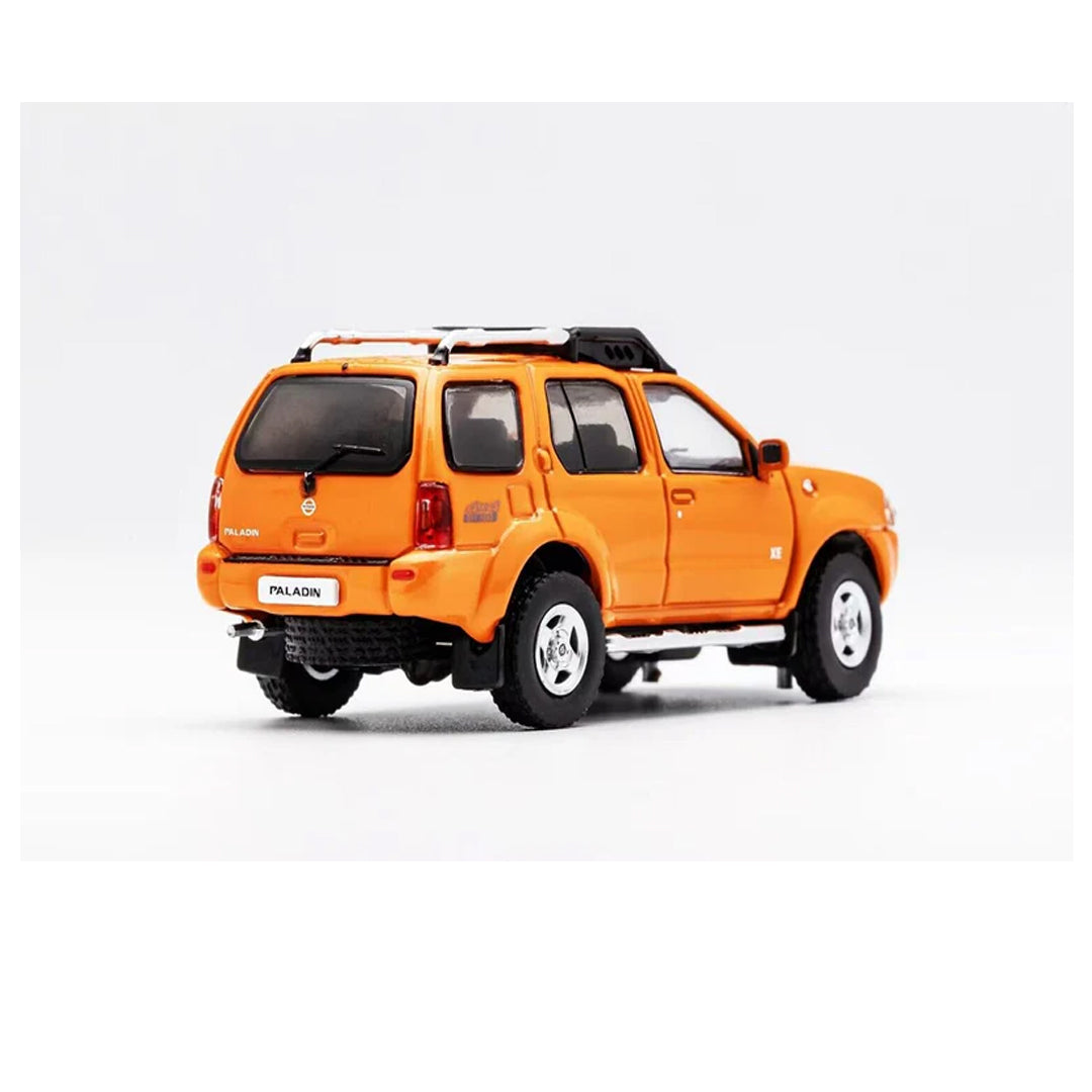 GCD 1:64 Nissan Paladin Off-Road Orange | Premium Diecast SUV Model Car | High-Detail Collectible 4x4 Miniature