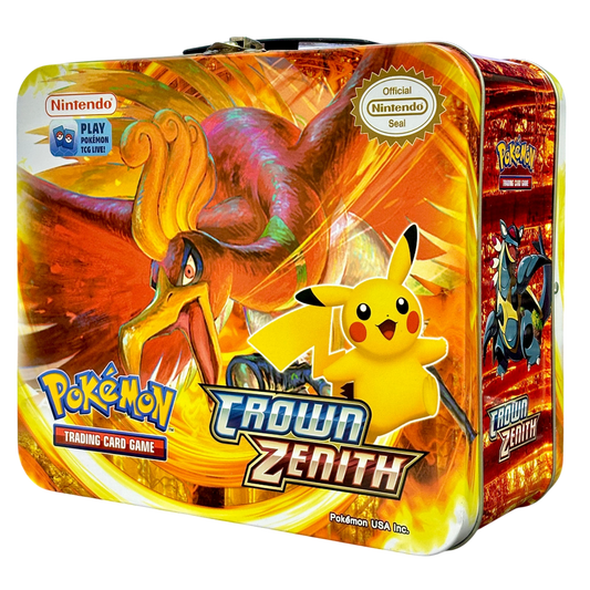 Pokemon Playing Cards Sword & Shield Crown Zenith Tin Box With Cards (Red)