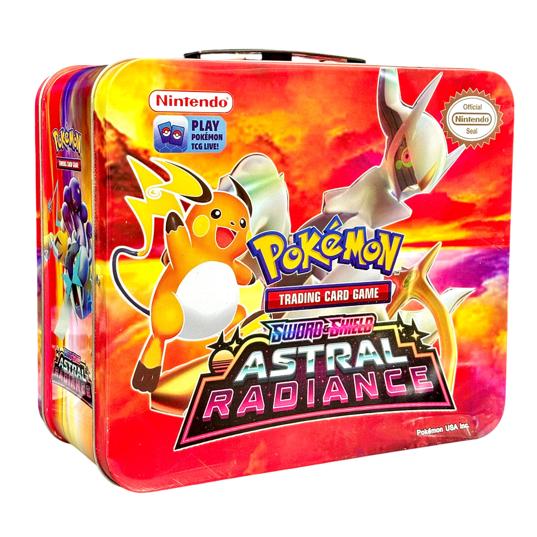 Pokemon Playing Cards Sword & Shield Crown Zenith Tin Box With Cards (Red)