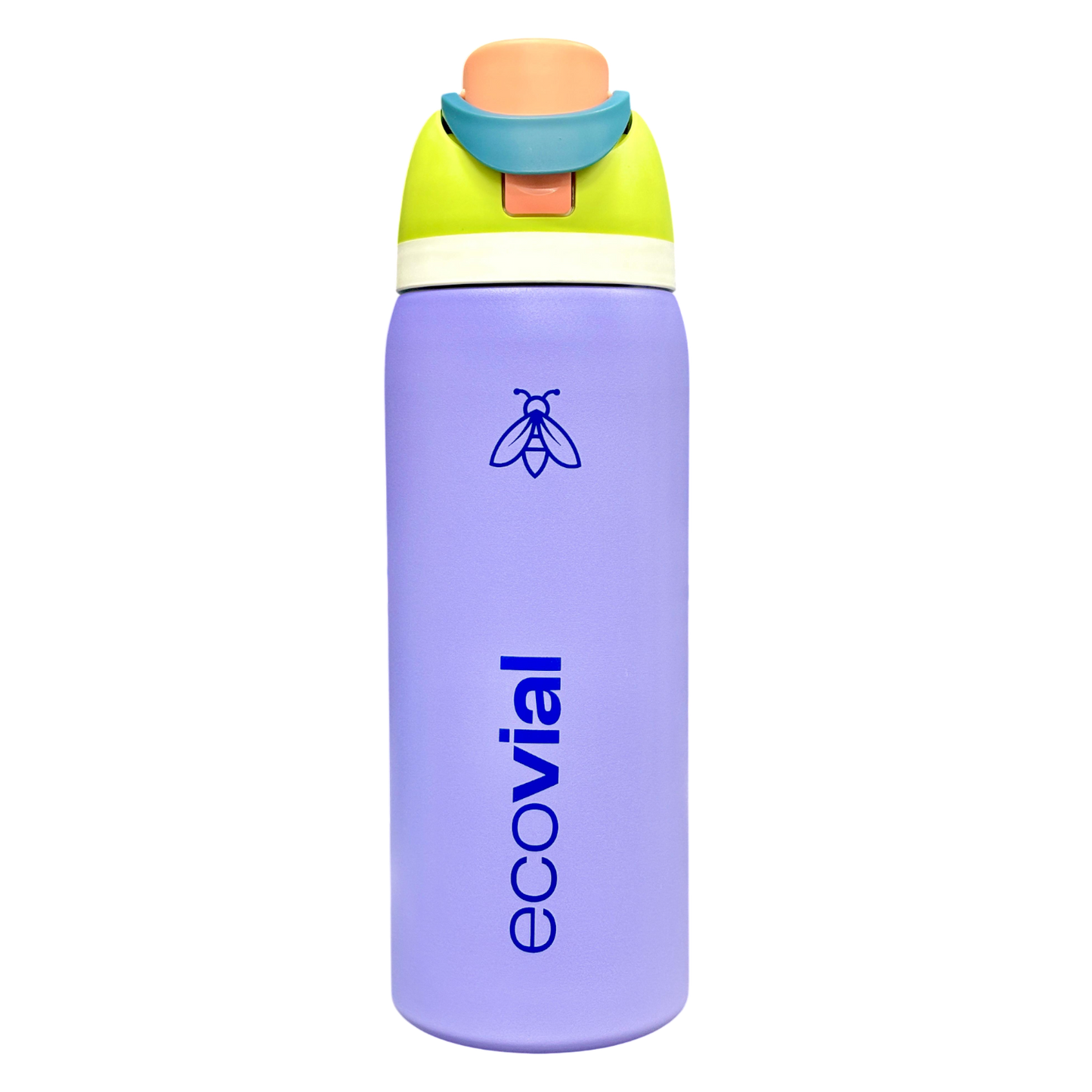 Ecovial 32 OZ - Vacuum Bottle Sip n Swig 960 ML (Purple)