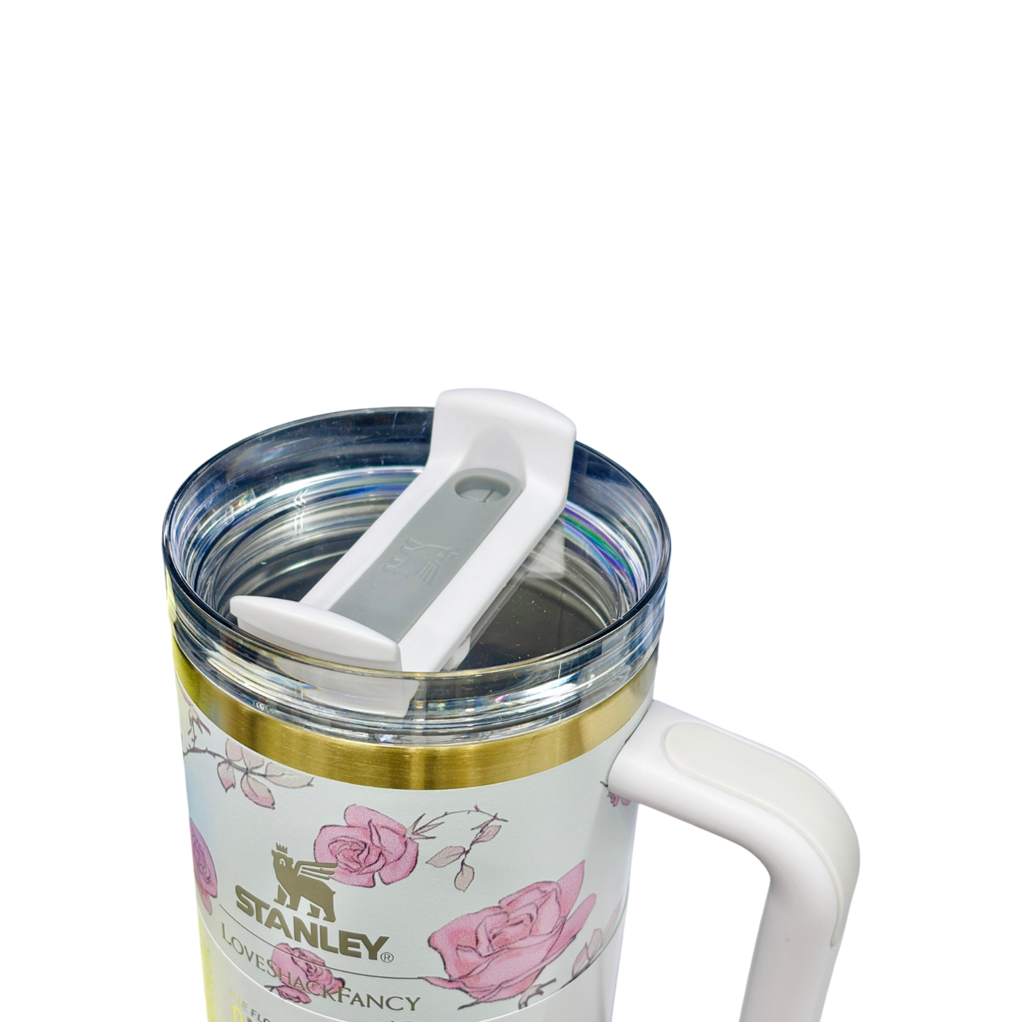 STANLEY Quencher H2.0 FlowState Stainless Steel Vacuum Insulated Tumbler with Lid and Straw for Water, Iced Tea or Coffee (Heather, 40 oz)  – The Ultimate Valentine’s Gift!