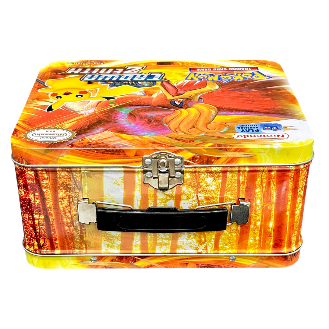Pokemon Playing Cards Sword & Shield Crown Zenith Tin Box With Cards (Red)