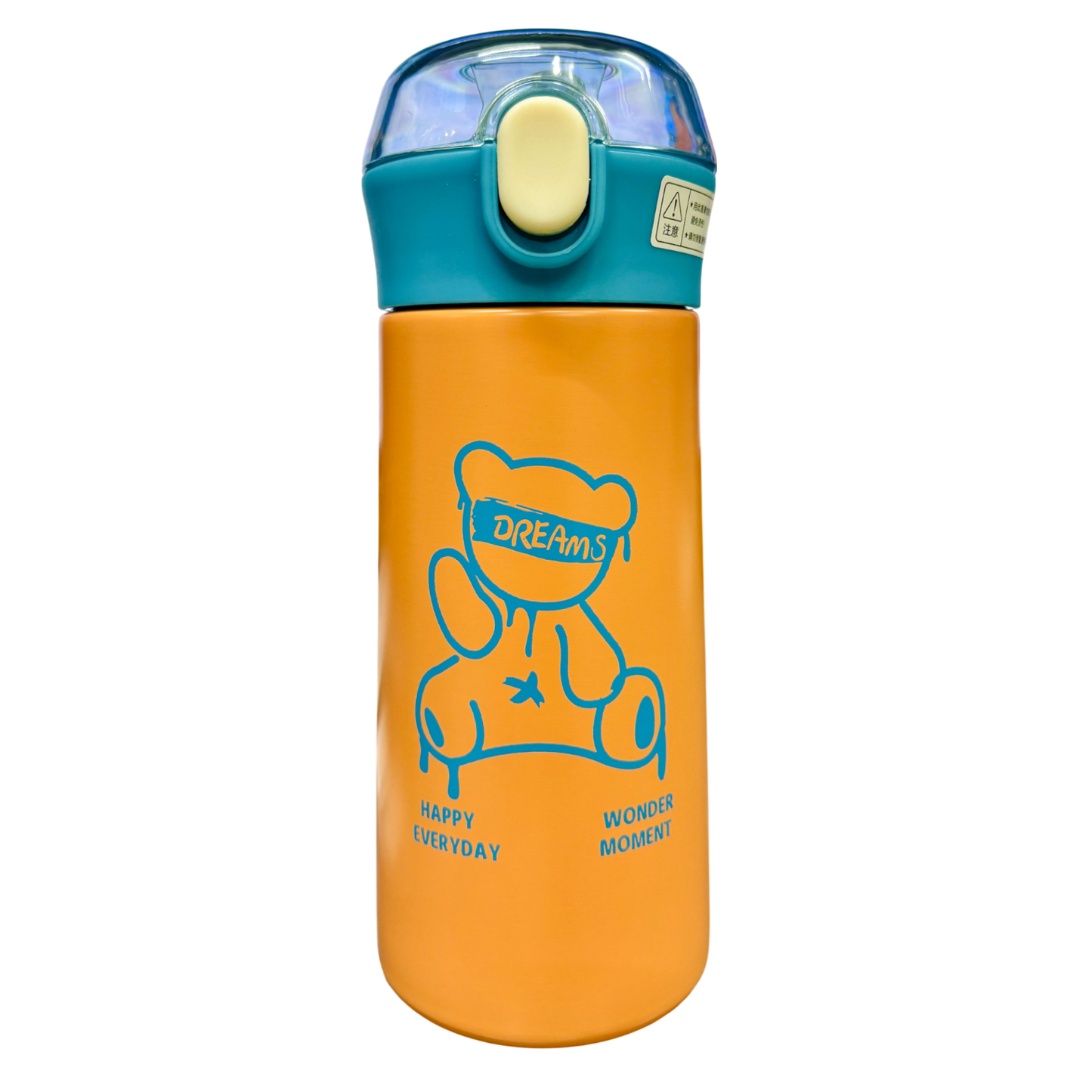 You Cup : Stainless Steel Water Bottle For Kids 380 ML (Orange)