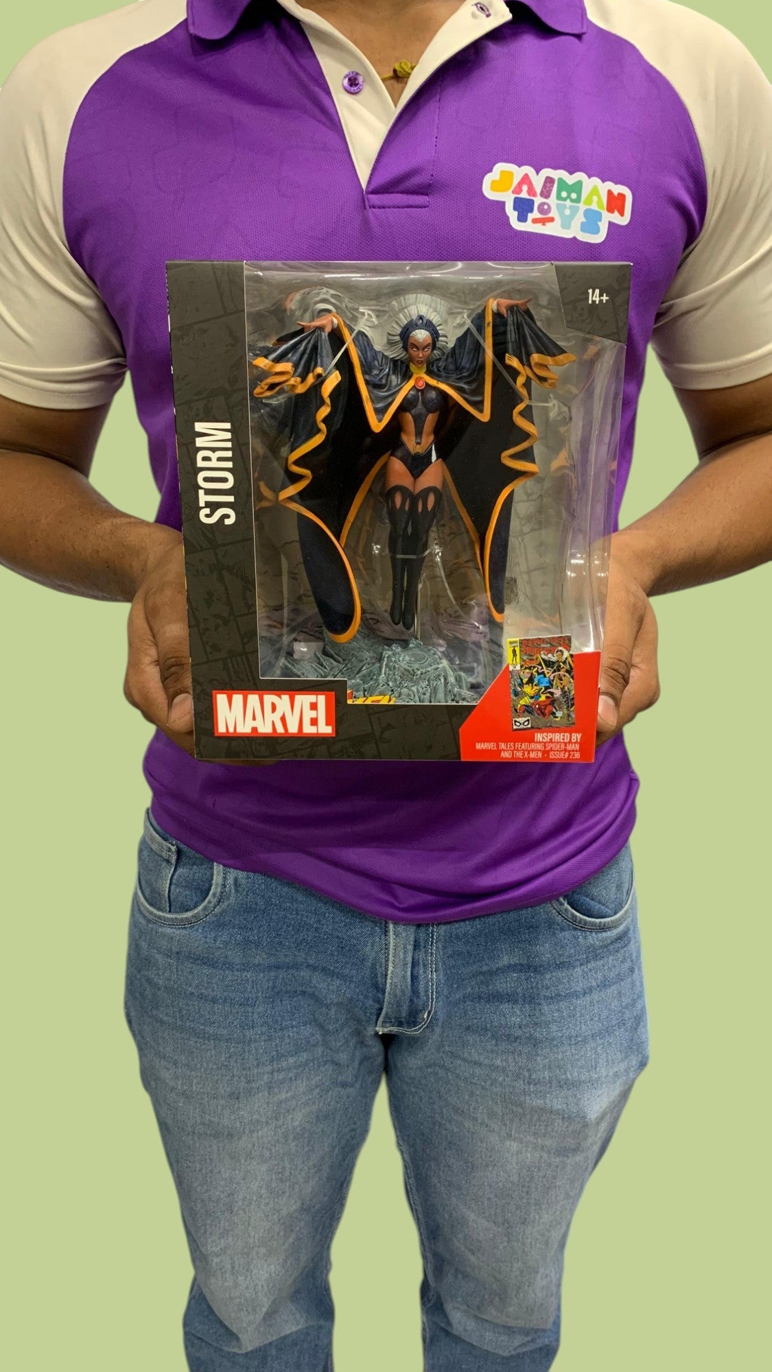 Marvel Collection – Storm (Marvel Tales Featuring Spider-Man and the X-Men #236) Action Figure by McFarlane Toys