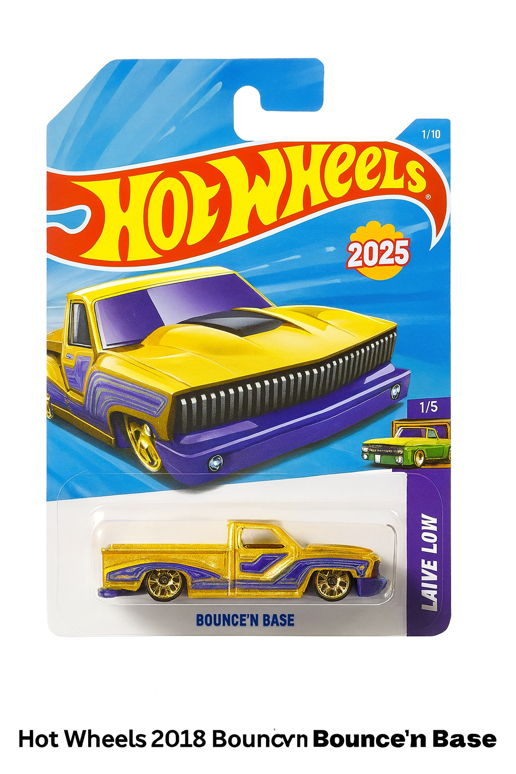 Hot Wheels Bounce’n Base – Layin’ Low Series (2025 Edition)
