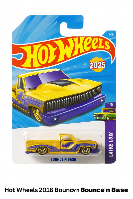 Hot Wheels Bounce’n Base – Layin’ Low Series (2025 Edition)