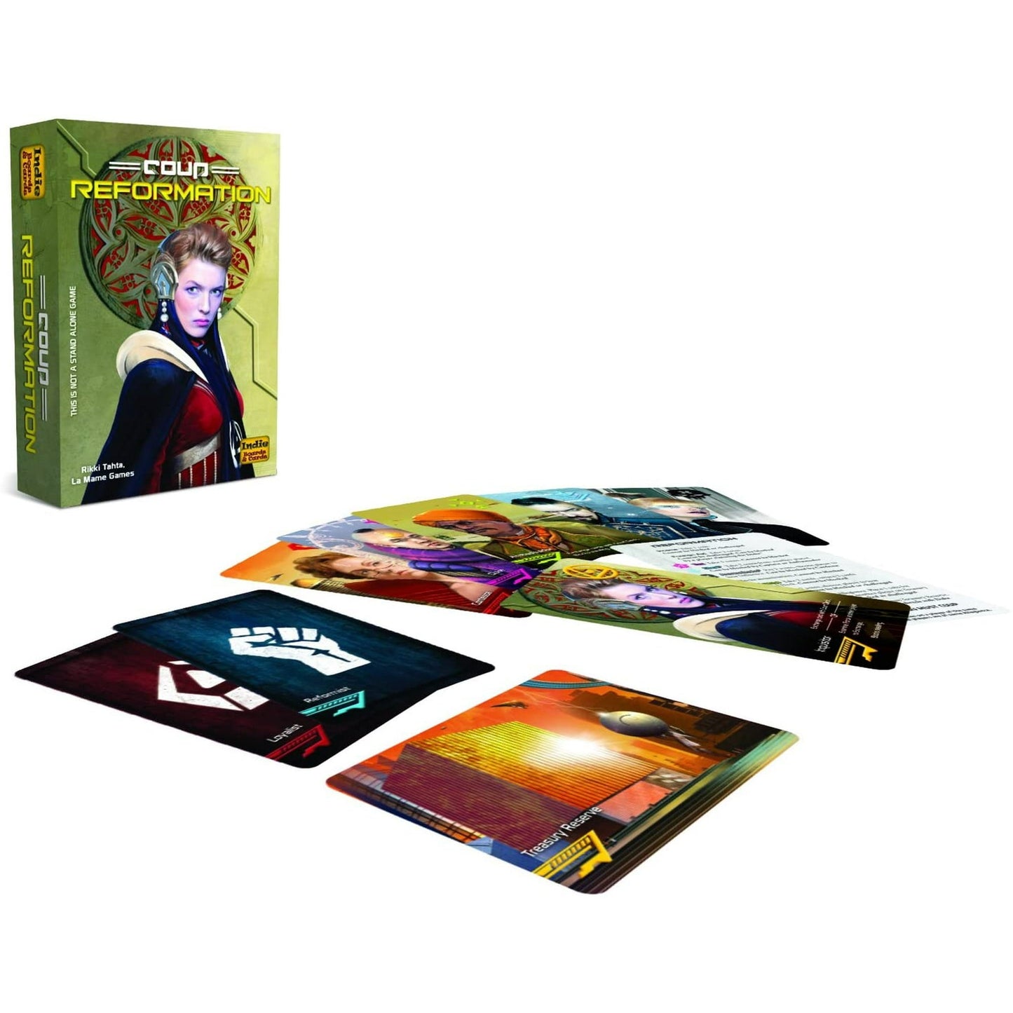 Coup Reformation Indie Board Game