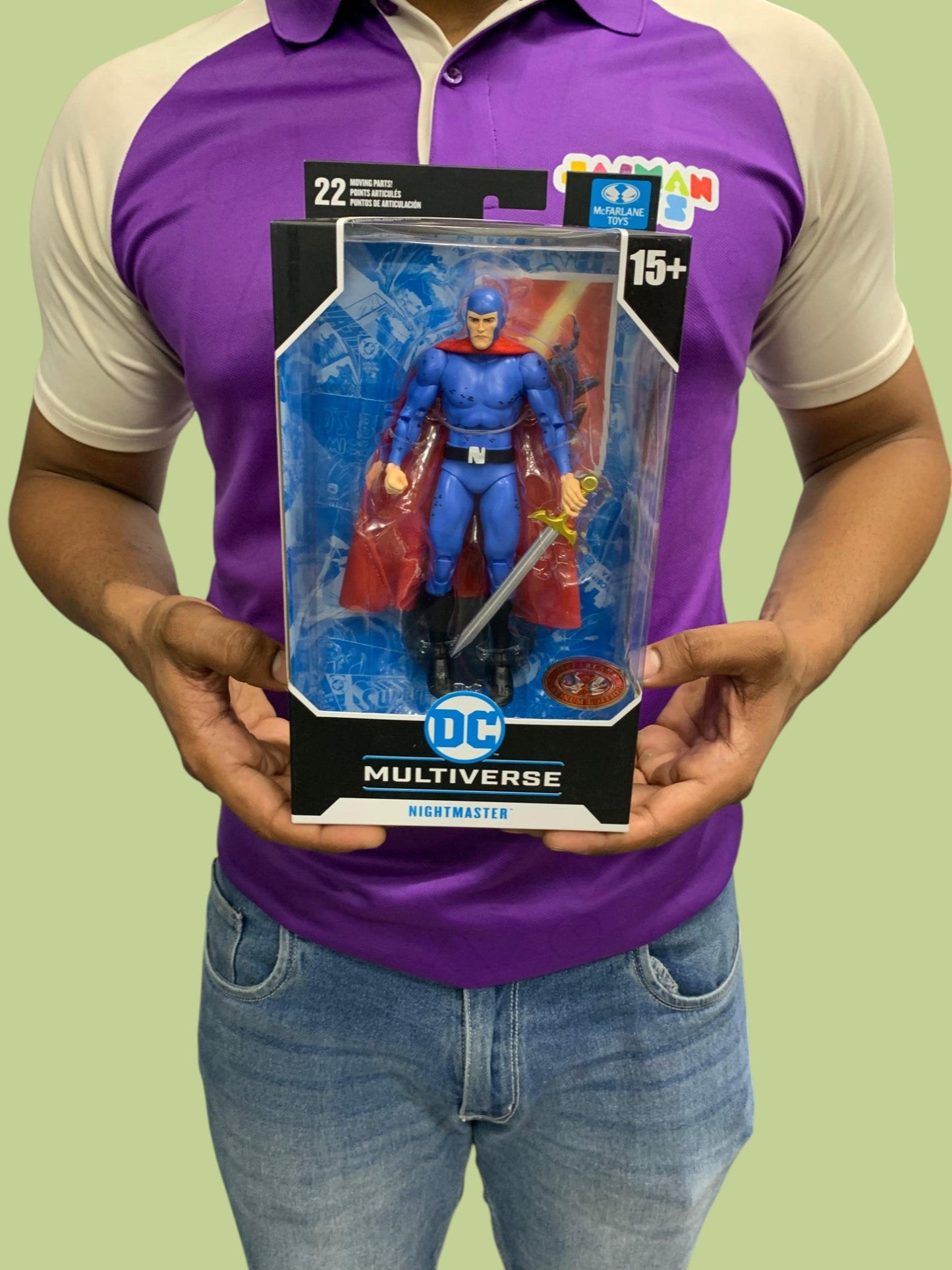 Nightmaster (Shadowpact) [Chase Variant] – DC Multiverse Action Figure by McFarlane Toys