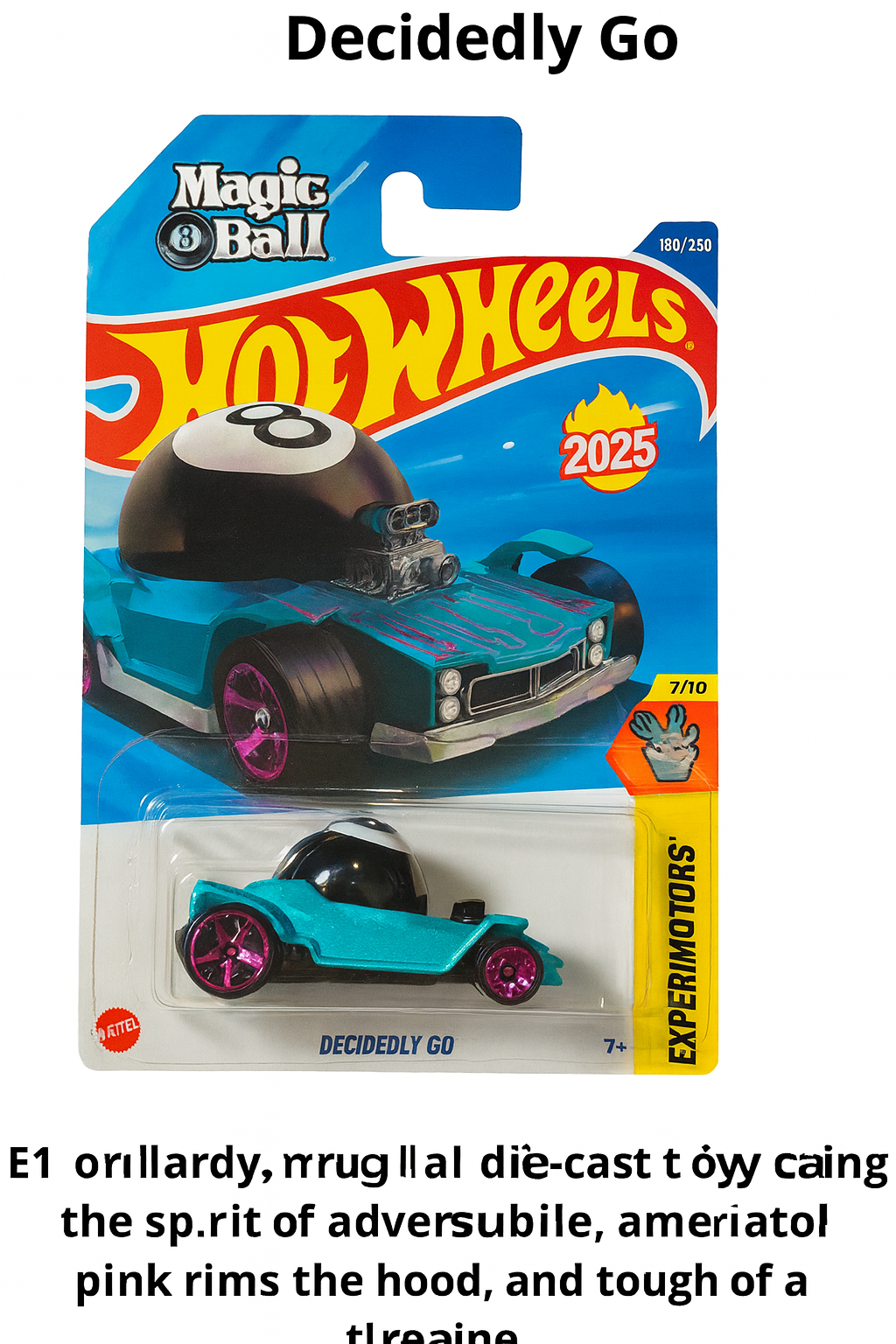 Hot Wheels Decidedly Go – 2025 Experimotors Series (7/10)