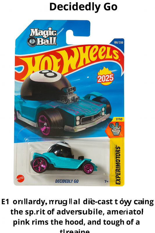 Hot Wheels Decidedly Go – 2025 Experimotors Series (7/10)