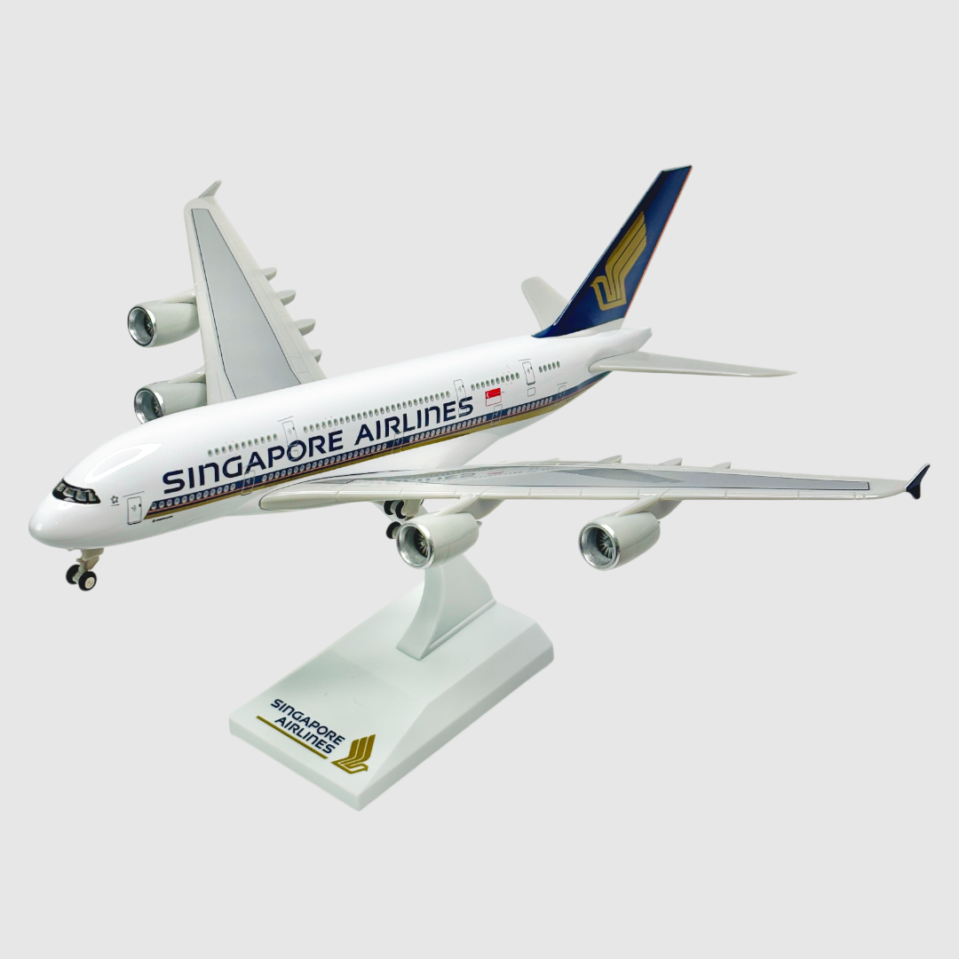 Diecast Collectible 1:250 Scale Model Airplane – Singapore Airways A380