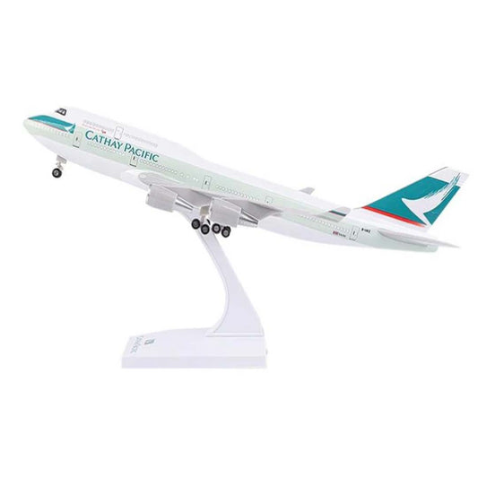 Diecast Collectible 1:250 Scale Model Airplane With Light & Sound  – Cathay Pacific Boeing B747