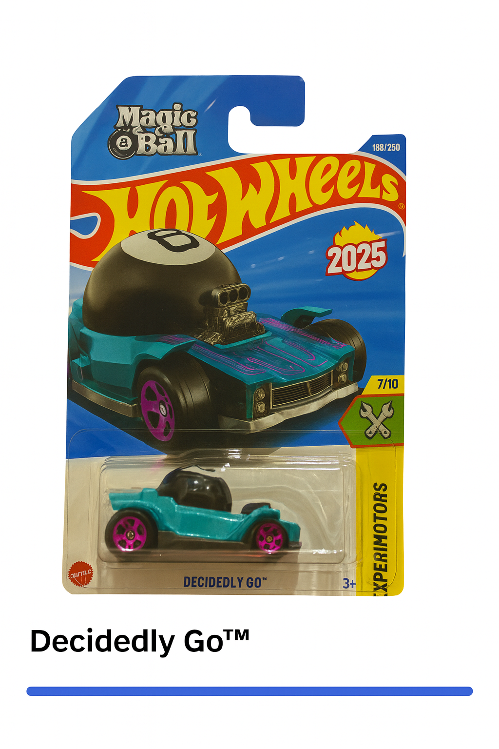 Hot Wheels Decidedly Go™ – Magic 8 Ball Experimotors Series #188/250