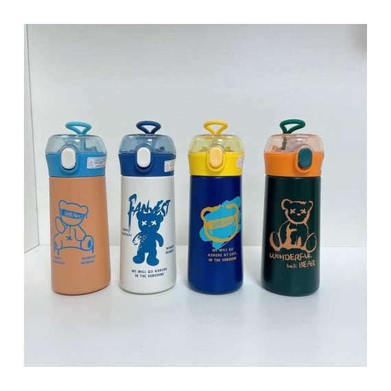 You Cup : Stainless Steel Water Bottle For Kids 380 ML (Orange)