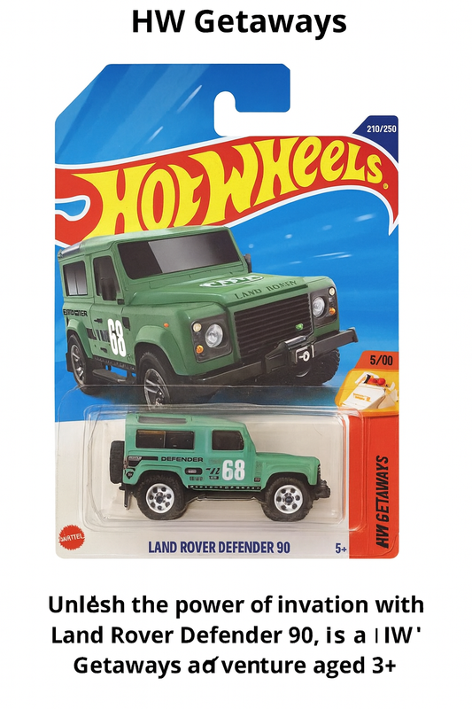 Hot Wheels Land Rover Defender 90 – HW Getaways Series (5/10)