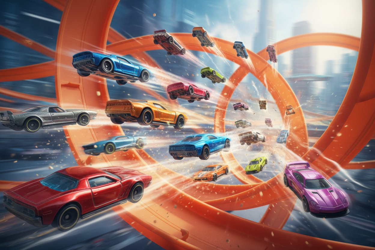 Create of hot wheels die cast 