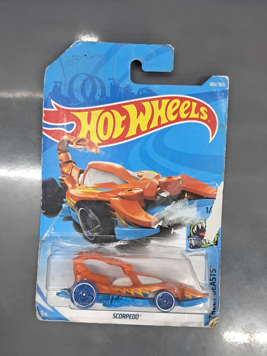 Hot Wheels Street Beasts - Scorpedo ( card Damage )