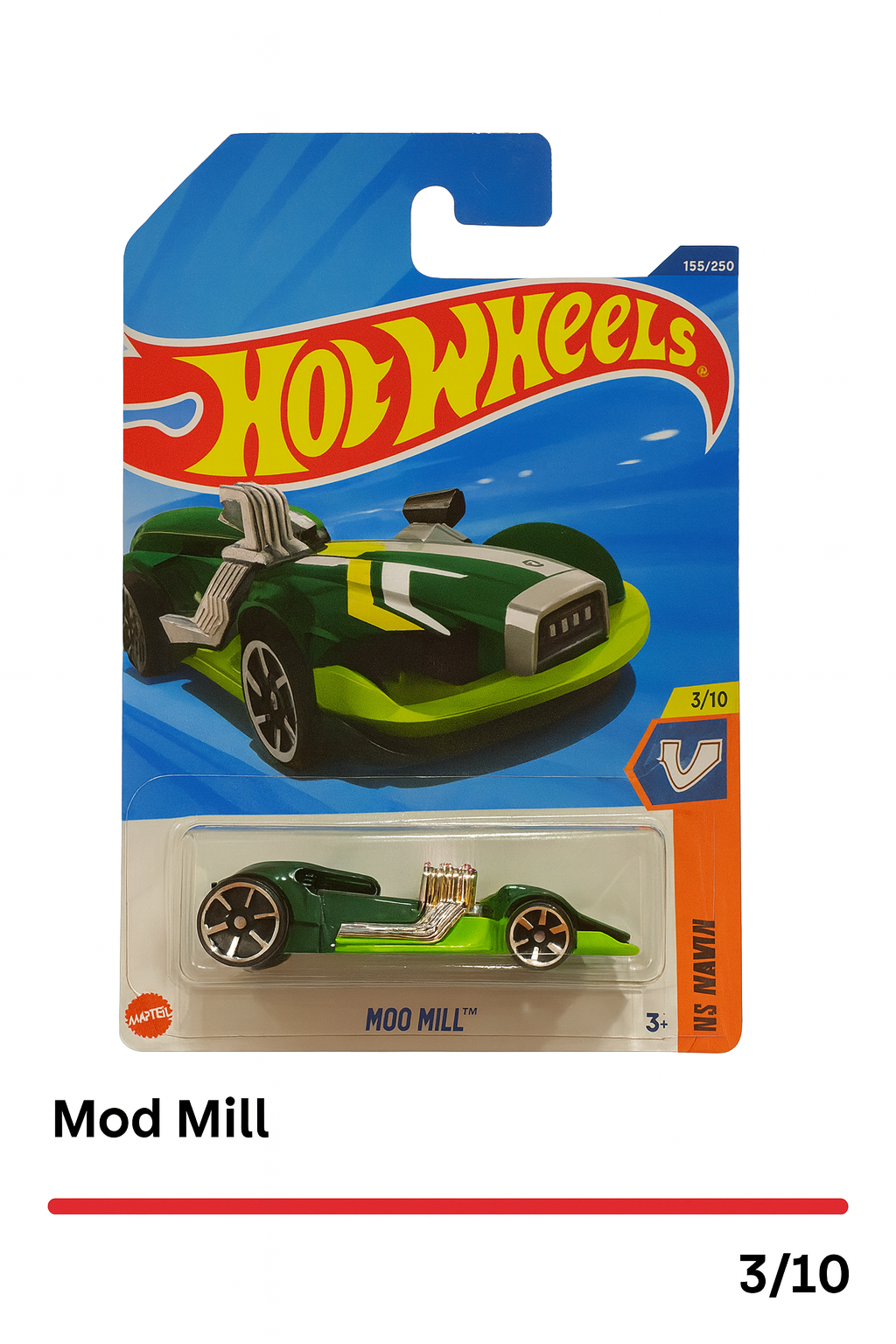 Hot Wheels Mod Mill – Muscle Mania Series #204/250