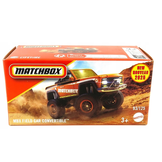 Matchbox New Nouveau 2025 - MBX Field Car