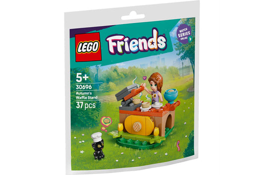 LEGO 30696 Friends Autumn's Waffle Stand Ecobag Building Set with Minifigure and Cat
