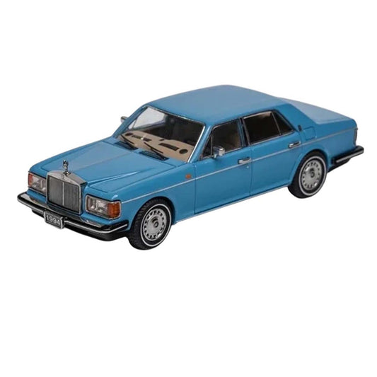 GFCC 1/64 Scale Rolls-Royce Silver Shadow II 1994 Blue – Diecast Metal Car Model Collectible
