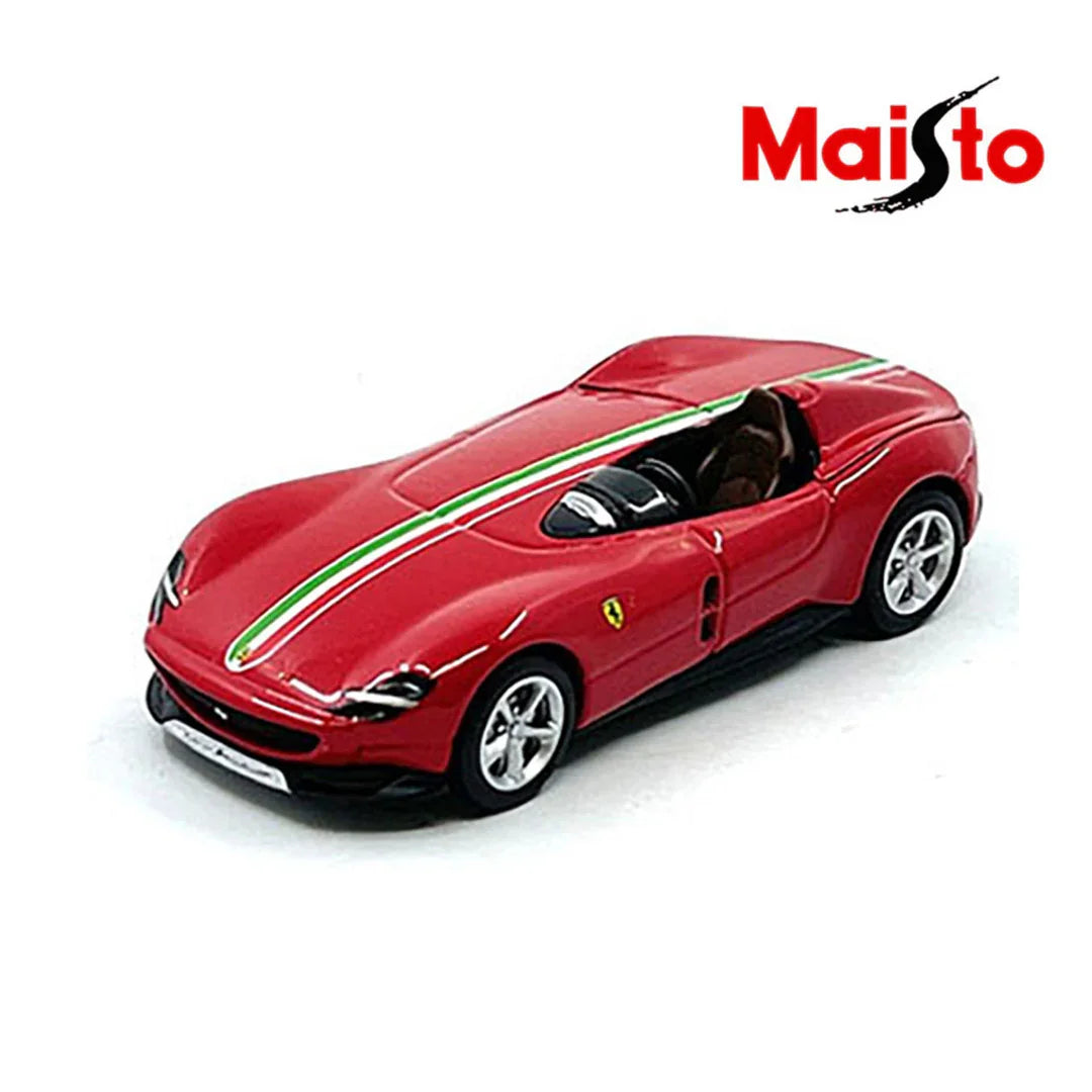 Maisto Ferrari Monza SP1 Red – 1:64 Scale Speed Icons Licensed Die‑Cast Supercar