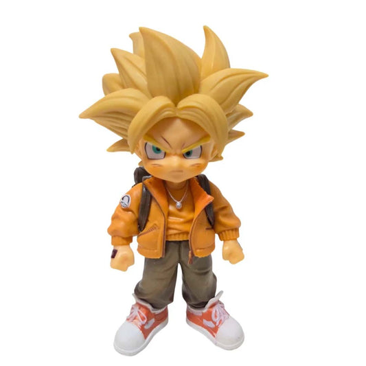 Dragon Ball Super Saiyan Street Style Trunks Figure – Urban Outfit Chibi Collectible
