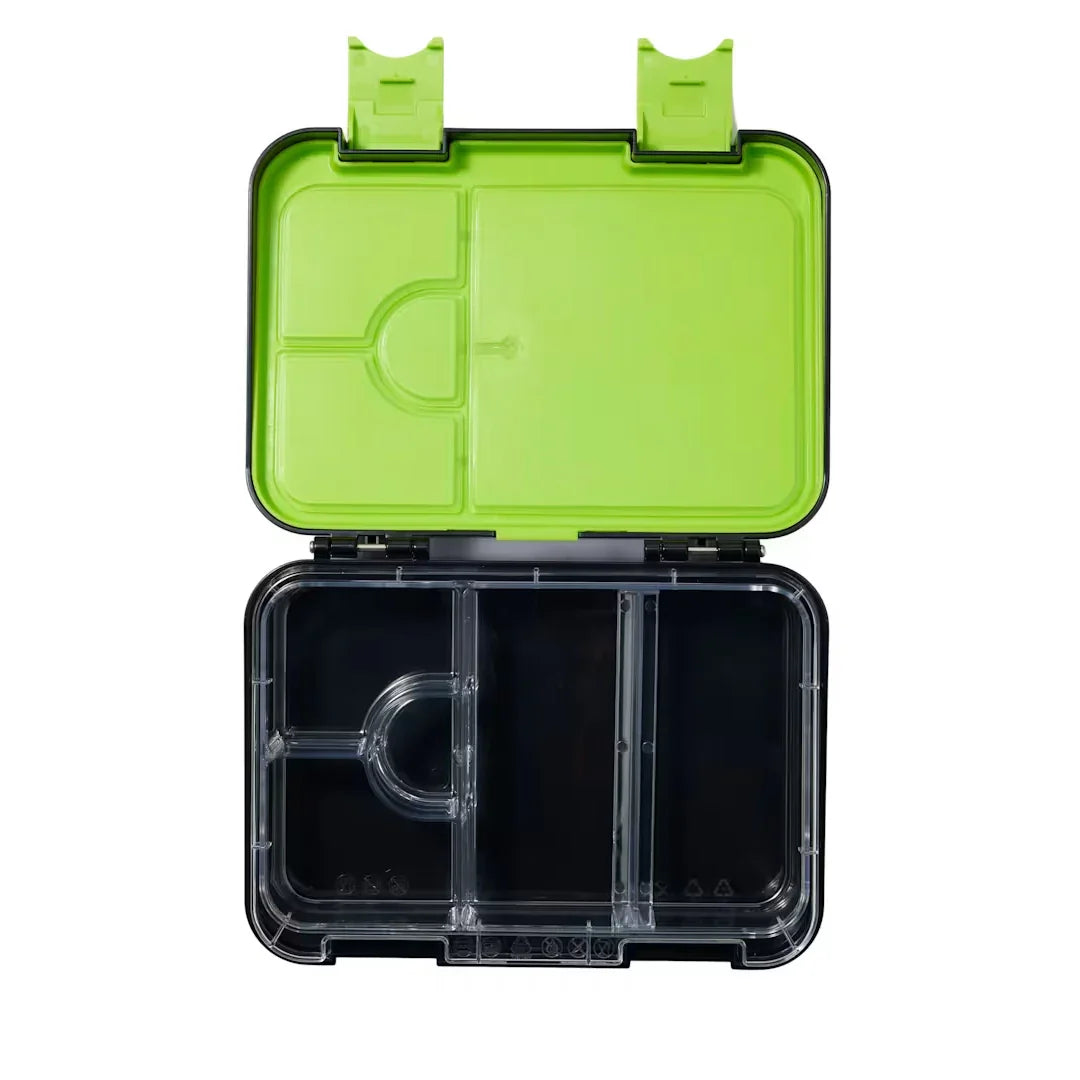 Smiggle Minecraft Happy Medium Bento Lunchbox 758ml – Leakproof Kids Lunch Box (Minecraft))