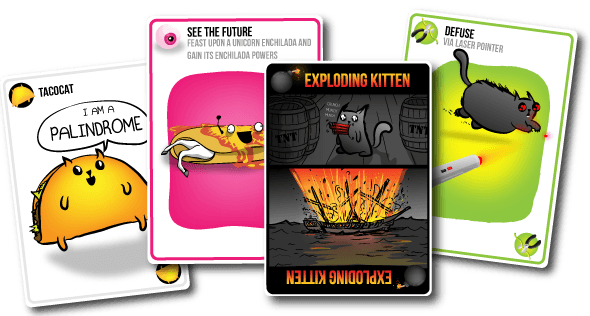 Exploding Kittens Card Game